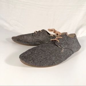 NWOT Sanuk Bianca Oxford Shoes Gray Size 10